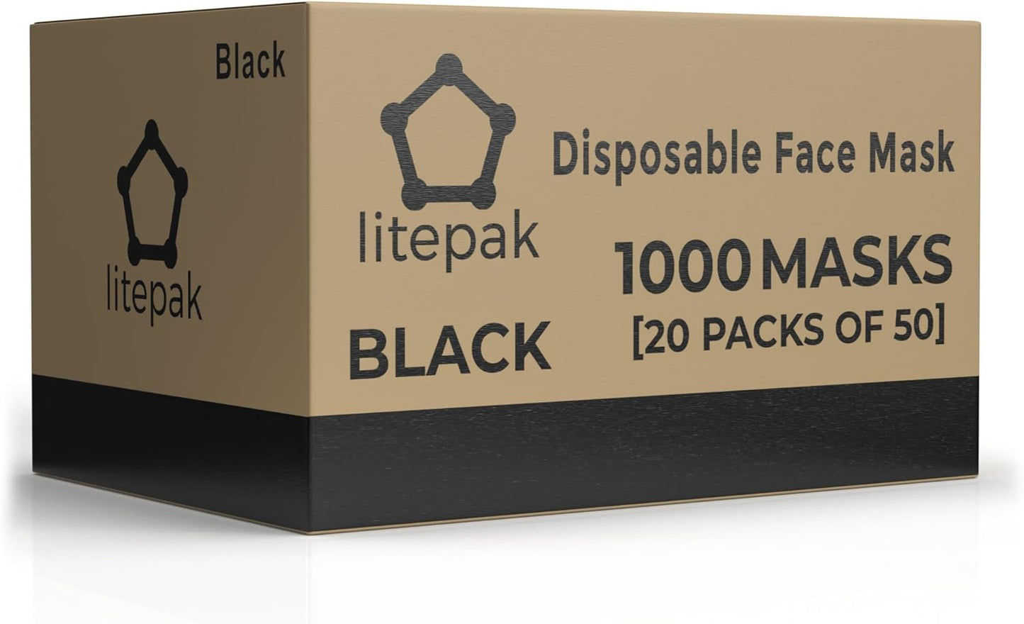 Disposable Face Masks - 1,000 PCS - for Home & Office - Breathable & Comfortable Filter