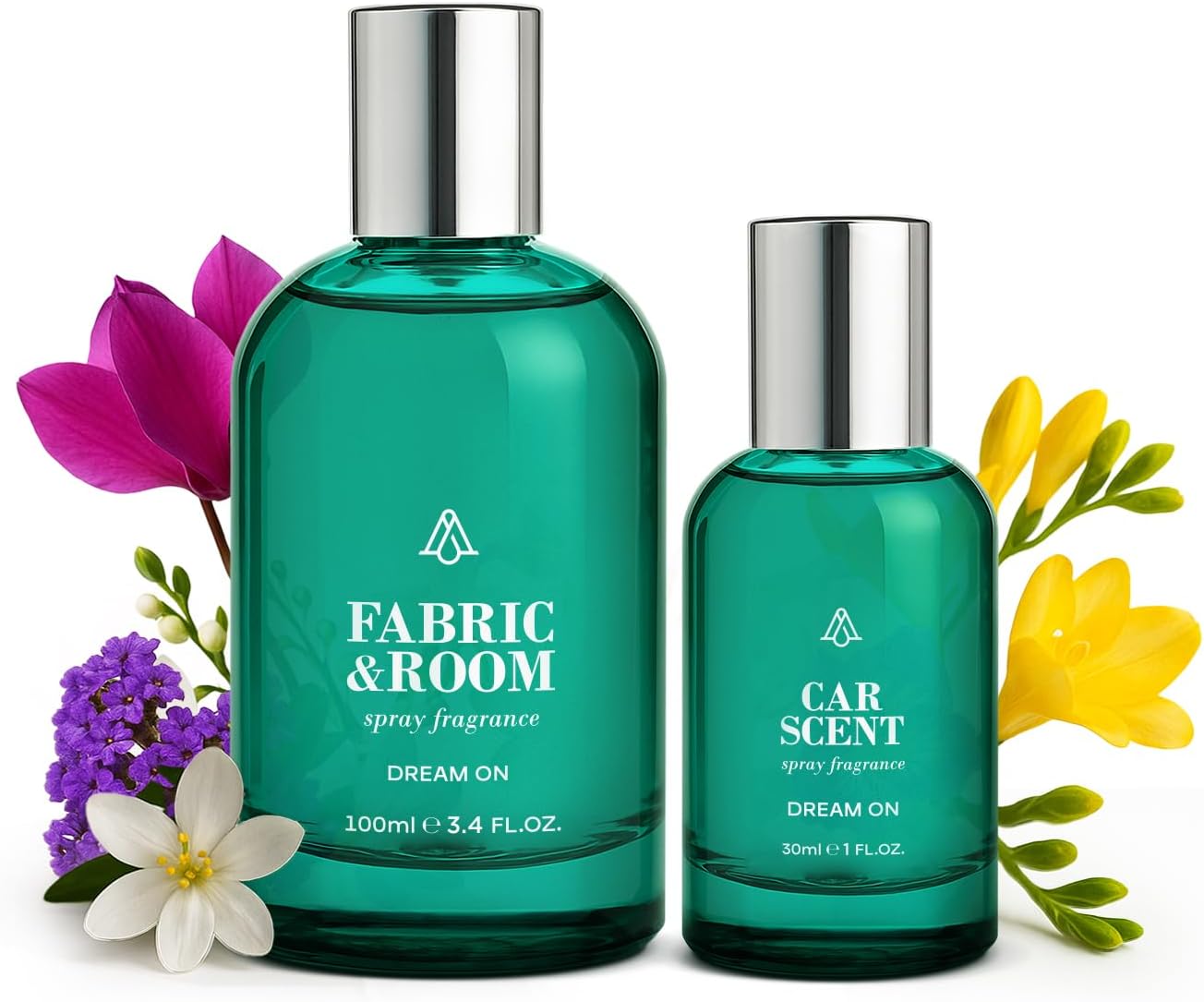 AromaPlan Natural luxurious Room Spray & Car Fragrance Kit, Dream On- Concentrated, Non-Toxic, Odor Eliminator & Long Lasting- Room Spray Air Freshener- Home, Car - 5 Star Hotel (100&30 ml)