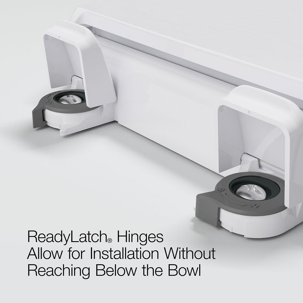 KOHLER 4639-RL-G9 Cachet ReadyLatch Round Toilet Seat Soft Close, Sandbar