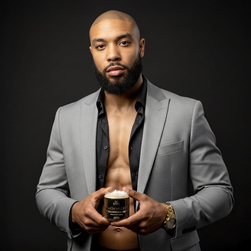 KXNG Cosmetics, Body Butter, Organic Skin Care for Men and Women, Body Moisturizer Lotions and Creams, Raw Shea Butter, Cocoa Butter, Mango, Coconut Oil, Hand, Foot, All Skin Types (High Value)