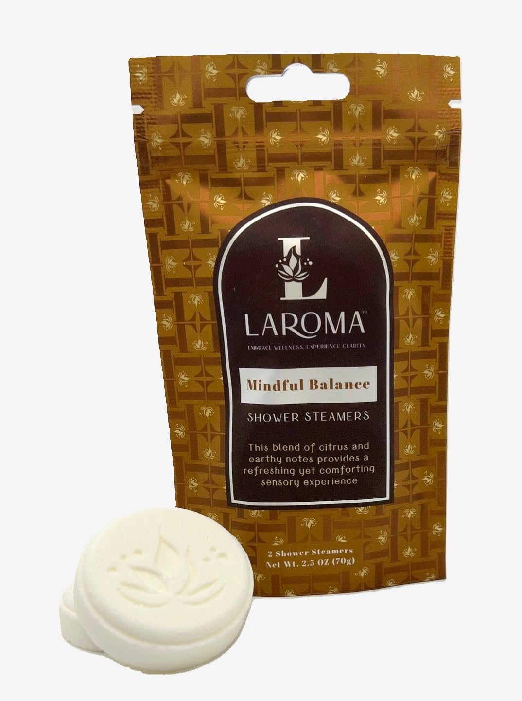 Laroma Shower Steamers, Hand-Crafted in The USA, 5 Pack Combo, 10 Steamers in 5 Unique Scents