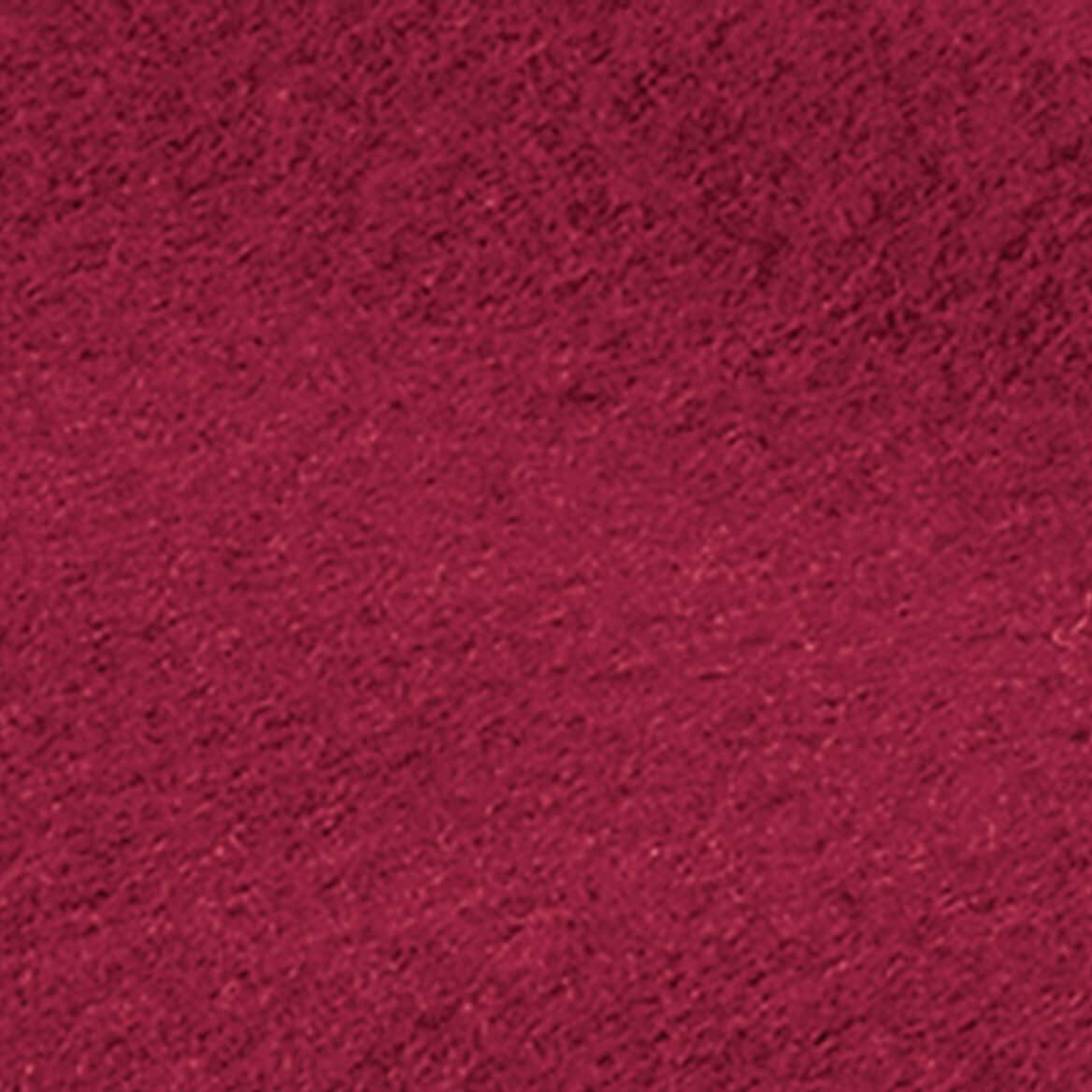 OakRidge Satin Fleece Blanket, Full/Queen, Twin or King Size – 100% Polyester Lightweight Fabric and Cozy Satin Binding Edges in Tightly Folding Travel Blanket, Burgundy