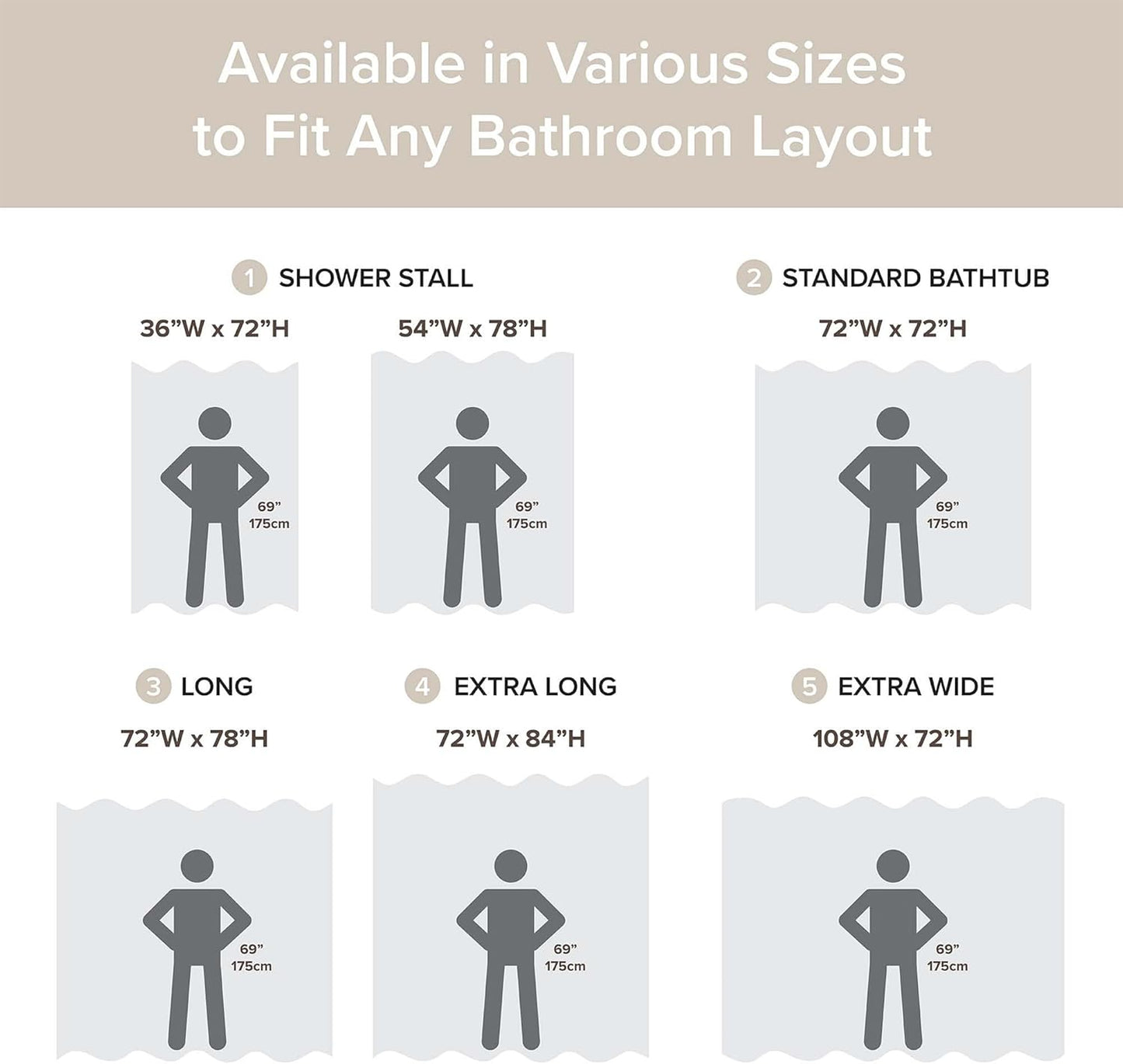 Madison Park Shower Curtain Spa Waffle Weave Stall Shower Curtain for Bathroom 3M Scotchgard Moisture Management, Spa Quality Modern Shower Curtains for Bathroom, Stall: 36x72'' Cream