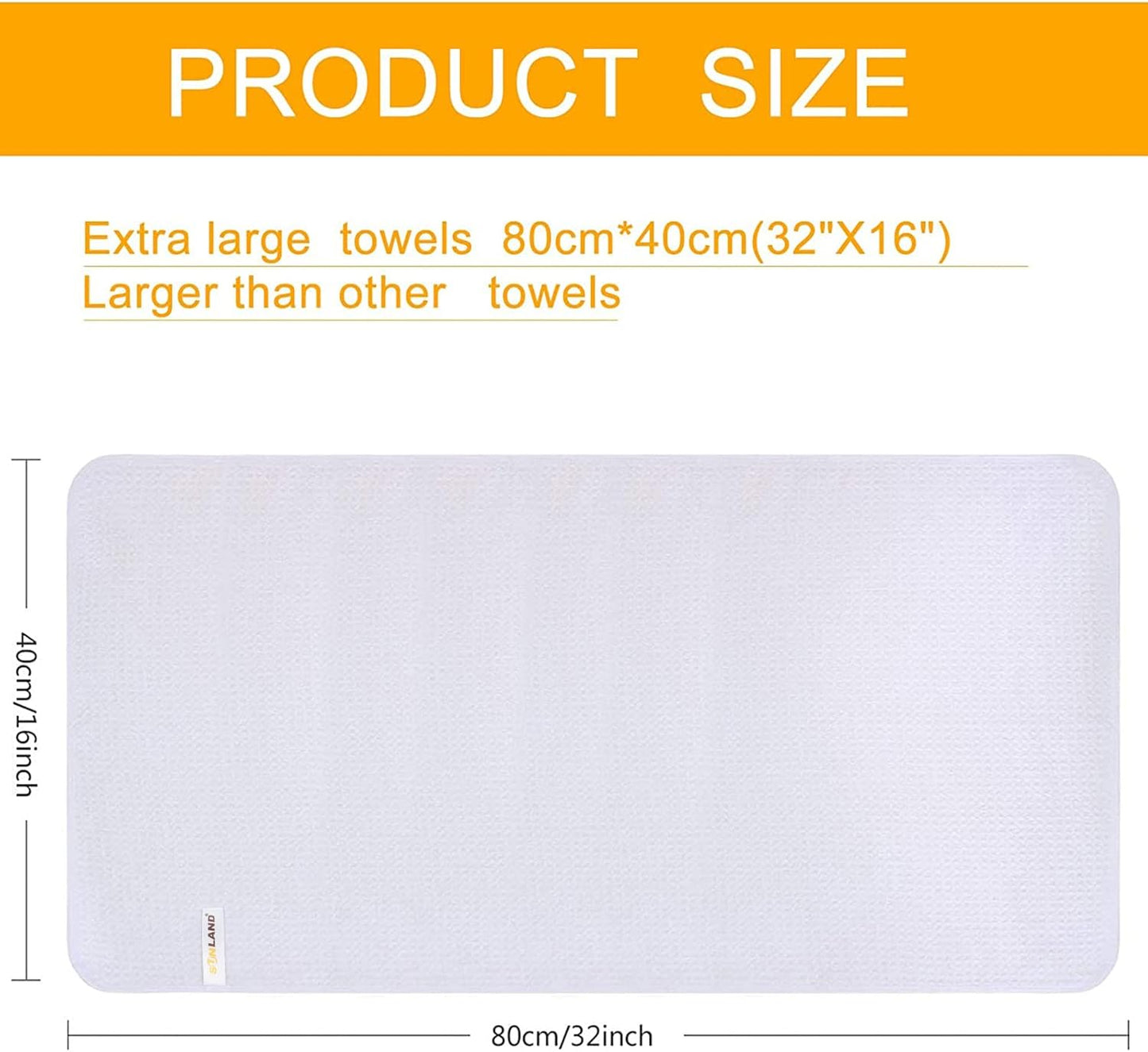 SUNLAND Microfiber Sports Workout Towels Fast Drying Fitness Sweat Towels for Men & Women Lightweight Multi-Purpose Gym Exercise Towel