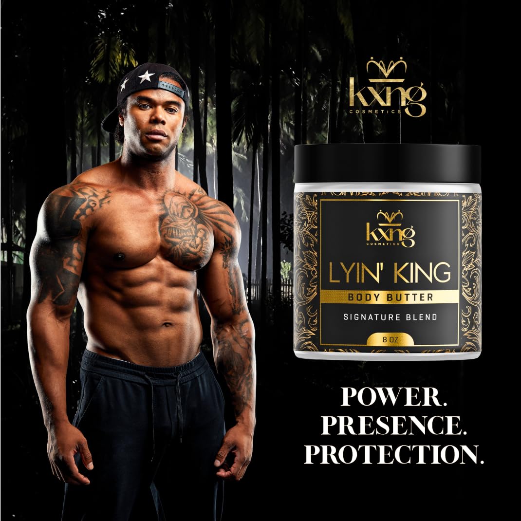 KXNG Whipped Shea Body Butter, Deep Hydration Body Cream for Women, Smooth, Non-Greasy Moisturizer for Radiant Skin, Cruelty-Free