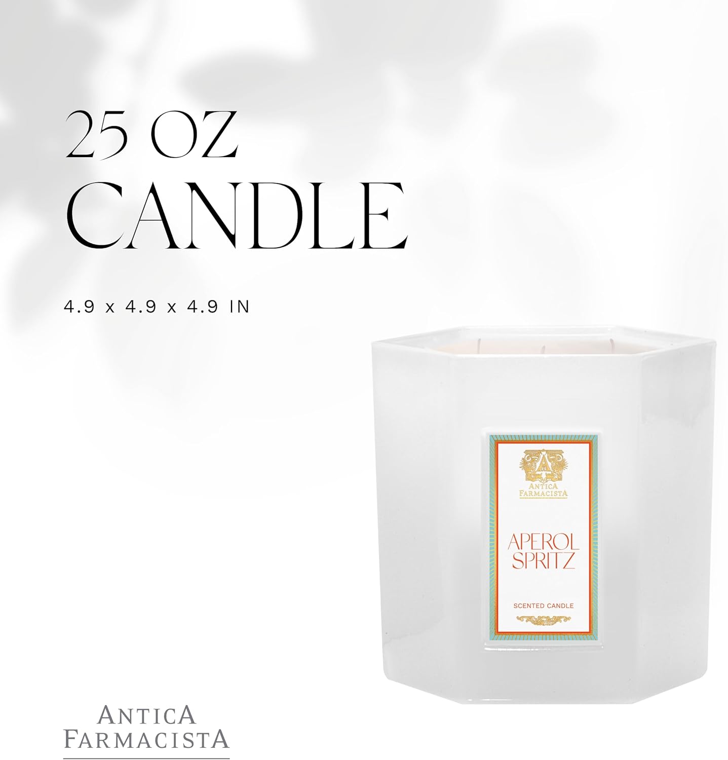 Antica Farmacista Three-Wick Candle - Decorative Home Candle - Long-Lasting & Premium Scented - Luxury Gift - Aperol Spritz, 25 oz