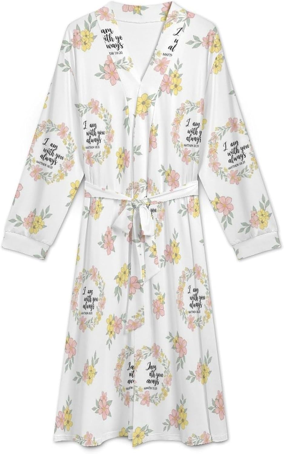 Soft Robes for Women Lightweight Kimono Bathrobe Full-Length Loungewear