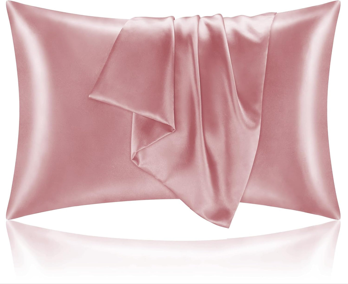 BEDELITE Satin Pillowcase for Hair and Skin, Super Soft and Cooling Similar to Silk Pillow Cases 2 Pack with Envelope Closure, Gift for Women Men(20"x26" Standard Size, Nostalgia)