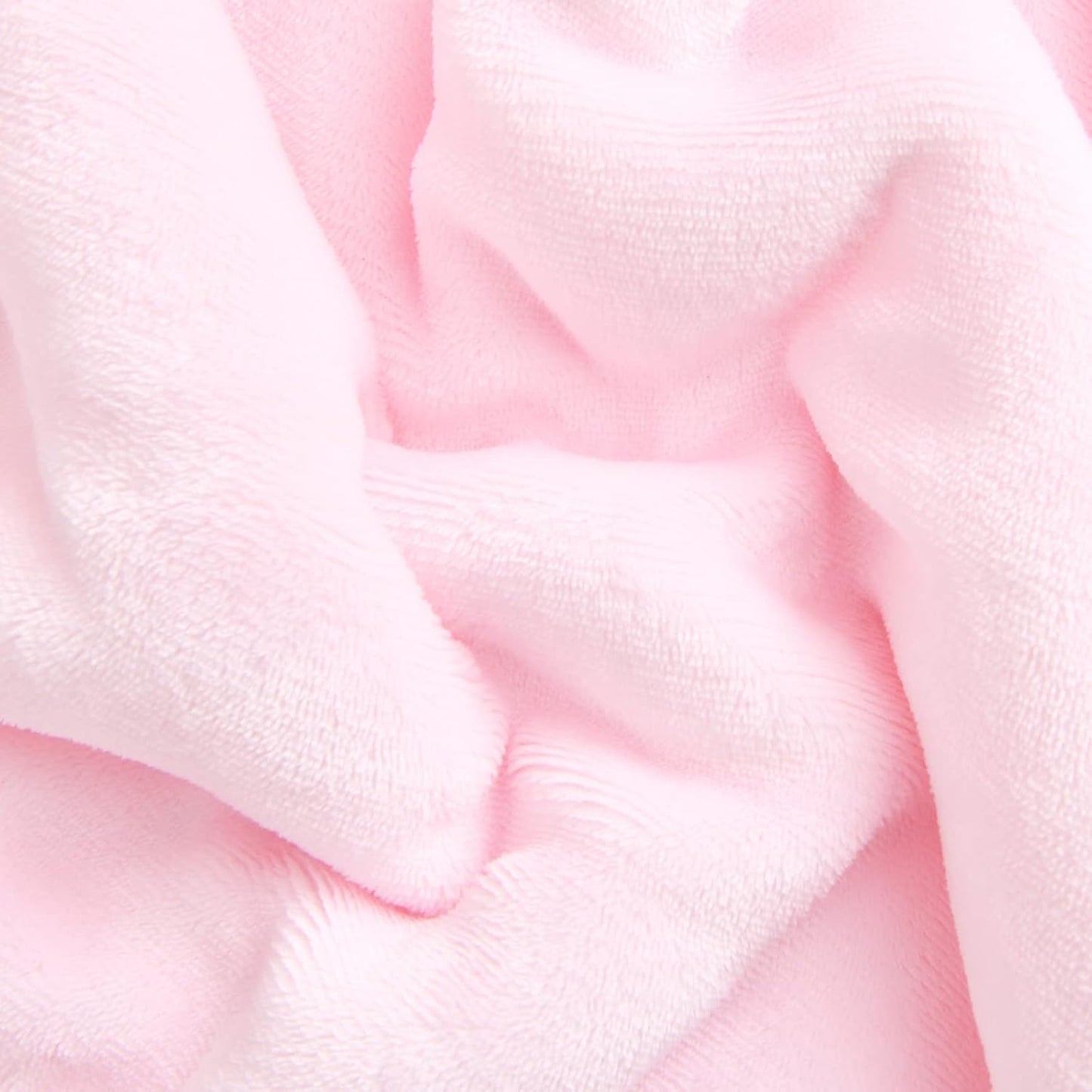 SOCHOW Sherpa Fleece Throw Blanket, Double-Sided Super Soft Luxurious Plush Blanket Throw Size, Light Pink, 50x60 inches