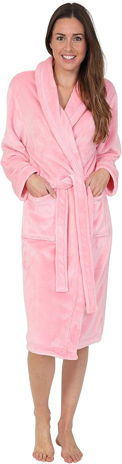 Florentina Women's Soft Fleece Robe