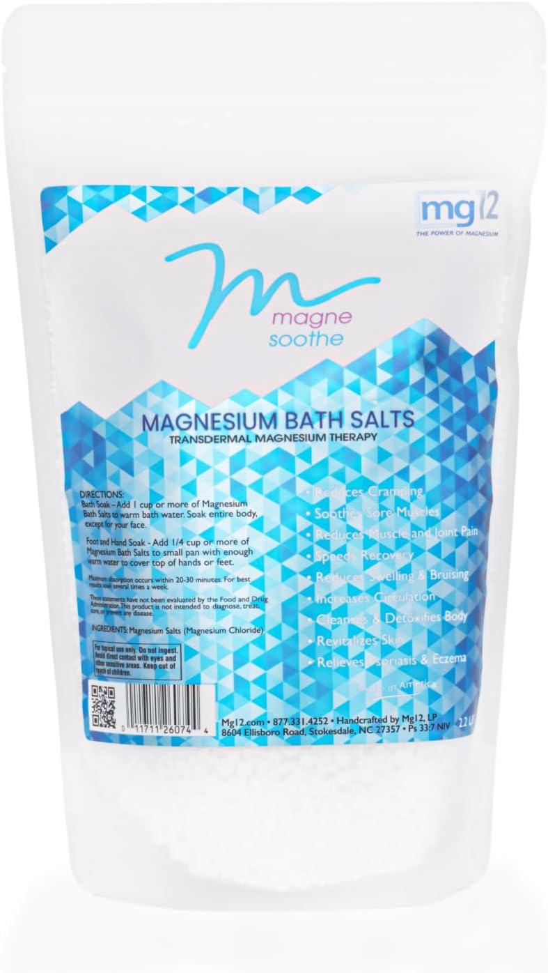2.2lb MagneSoothe Magnesium Bath Salt