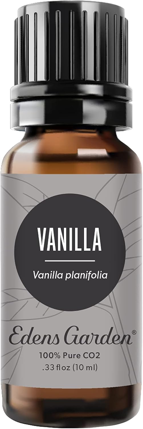 Edens Garden Vanilla CO2 Essential Oil- 100% Pure Premium Grade, Undiluted, Natural, Therapeutic, Aromatherapy, The Best for Diffuser, Skin, Candle, Humidifiers 10 ml (.33 fl oz)