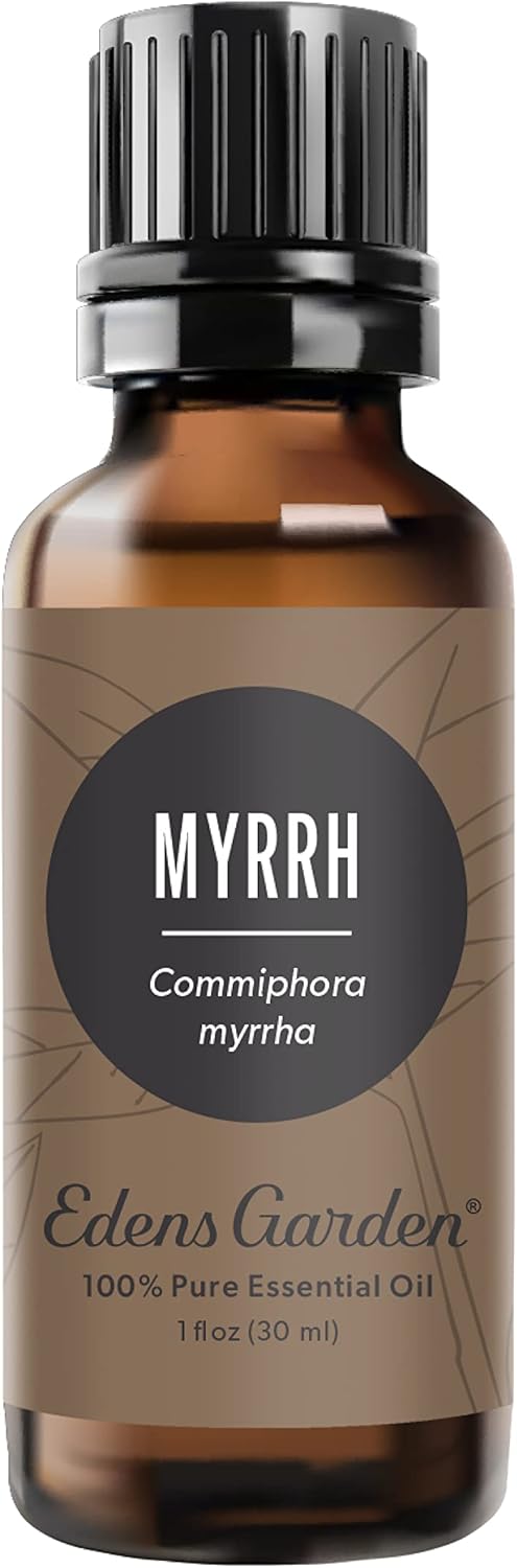 Edens Garden Myrrh Essential Oil- 100% Pure Premium Grade, Undiluted, Natural, Therapeutic, Aromatherapy, The Best for Diffuser, Skin, Face, Hair 30 ml (1 fl oz)