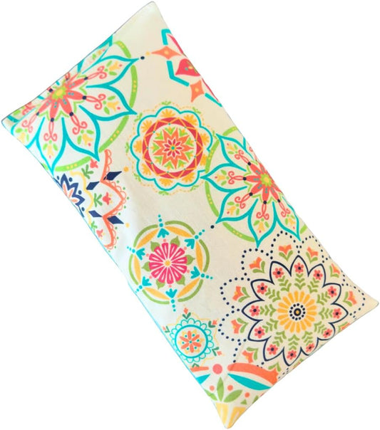 Hot Cold Pack Reusable and Microwavable Heating Pad with Flax Seed and Dried Herbs, Ice Pack, Aromatherapy Heat Pack