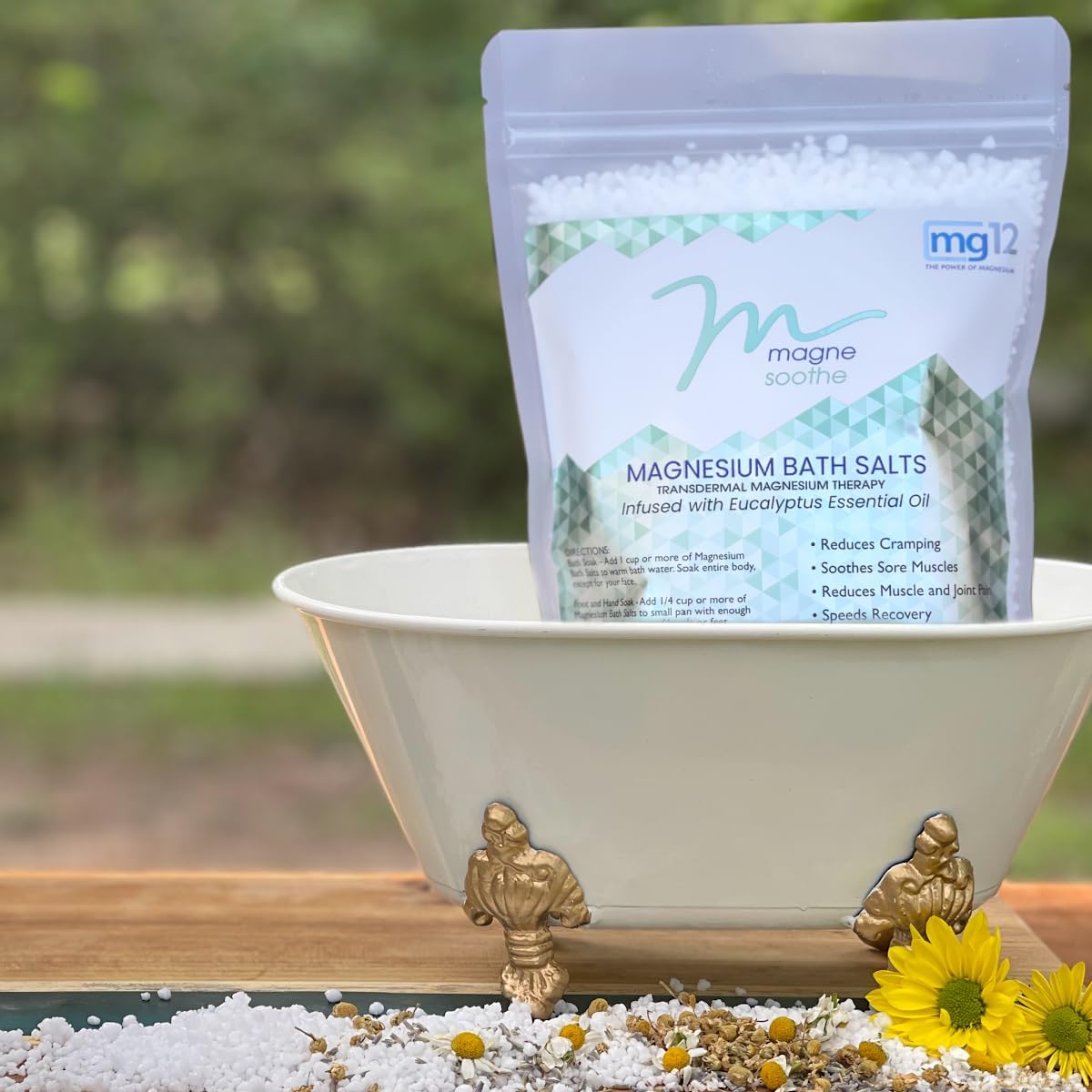 5.5lb MagneSoothe Eucalyptus Magnesium Bath Salt