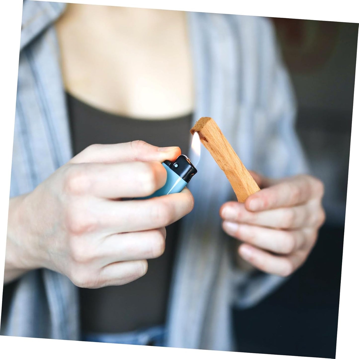 Natural Holy Wood Incense Sticks Smudge Sticks for Meditation and Relaxation Calming Aromatherapy for Purifying Air and Stress Relief in Home and Office