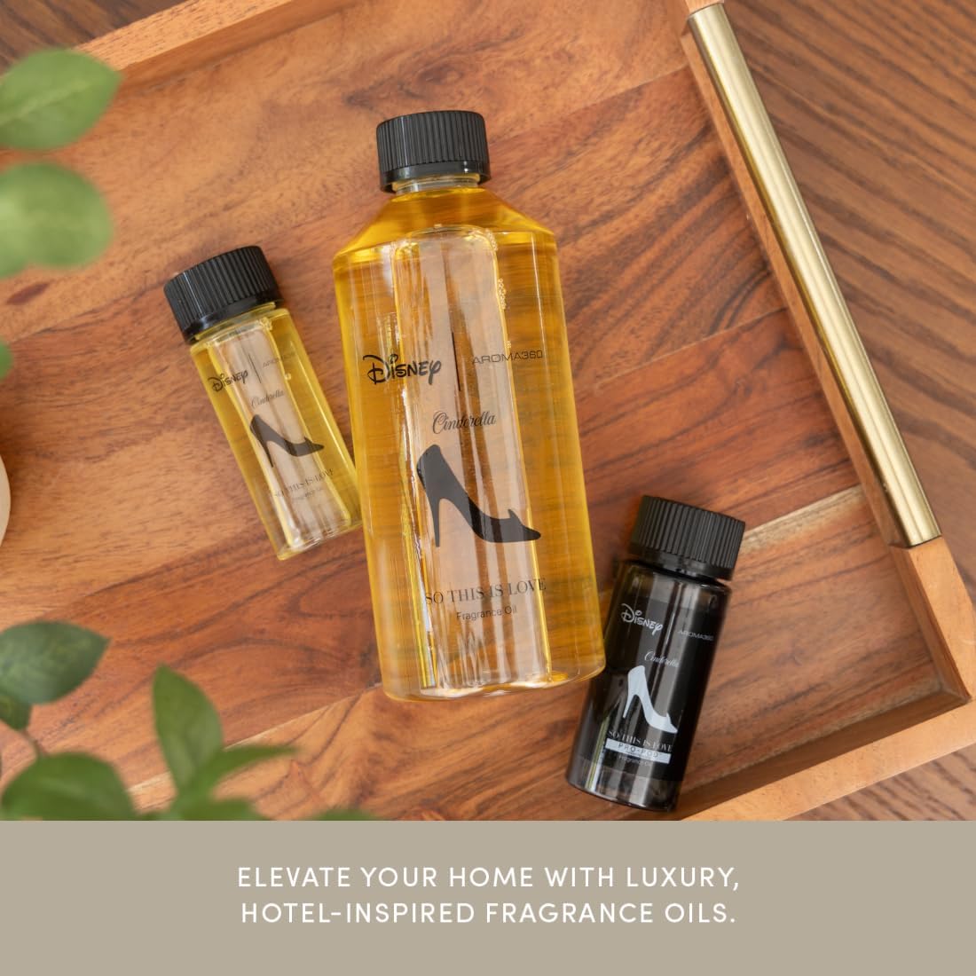 Aroma360 x Disney | So This is Love Oil Blend | Disney Princess Cinderella Luxury Essential Diffuser Oil | Aromatherapy Scent Diffuser Oil | Pear, Jasmine and Patchouli 1.7 fl oz, 50 mL