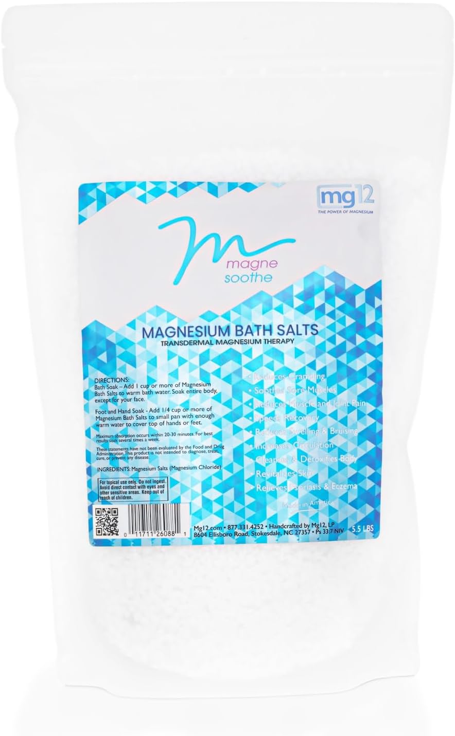 5.5lb MagneSoothe Magnesium Bath Salt
