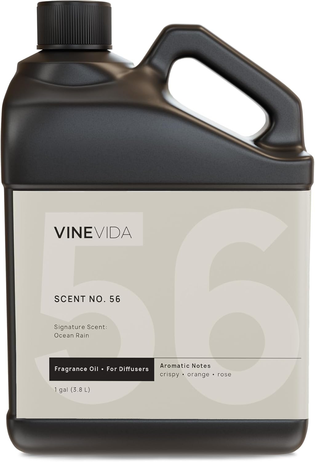 VINEVIDA [Gallon (128 Fl Oz)] Ocean Rain Fragrance Oil for Cold Air Diffusers, Essential Oils for Diffuser Oil Refill & Air Freshener Room Spray