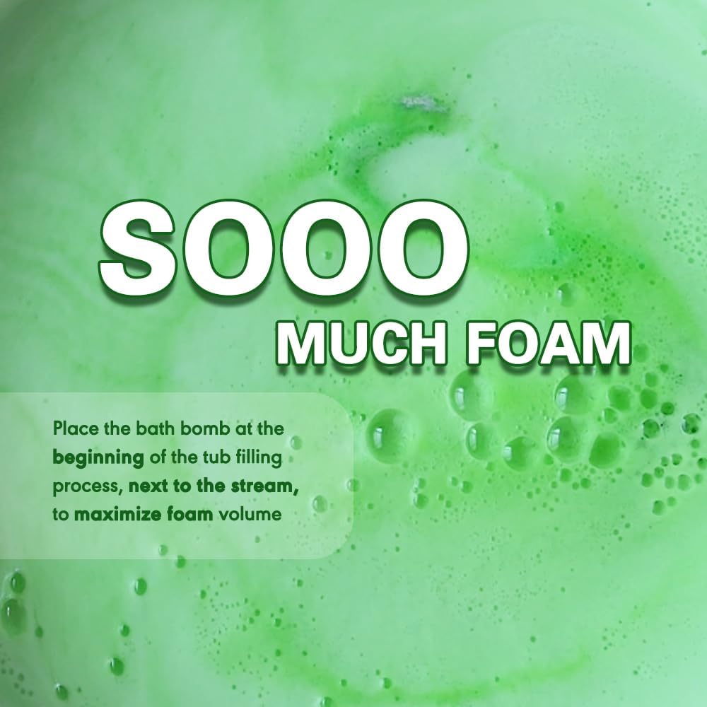 Sports Themed Bath Bombs Gift Set – 6 Piece Novelty Fizzy Balls with Basketball, Tennis, Baseball, Soccer, Football & Boxing – Fun Spa Kit for Kids, Teens, Men & Women – Self Care & Relaxation