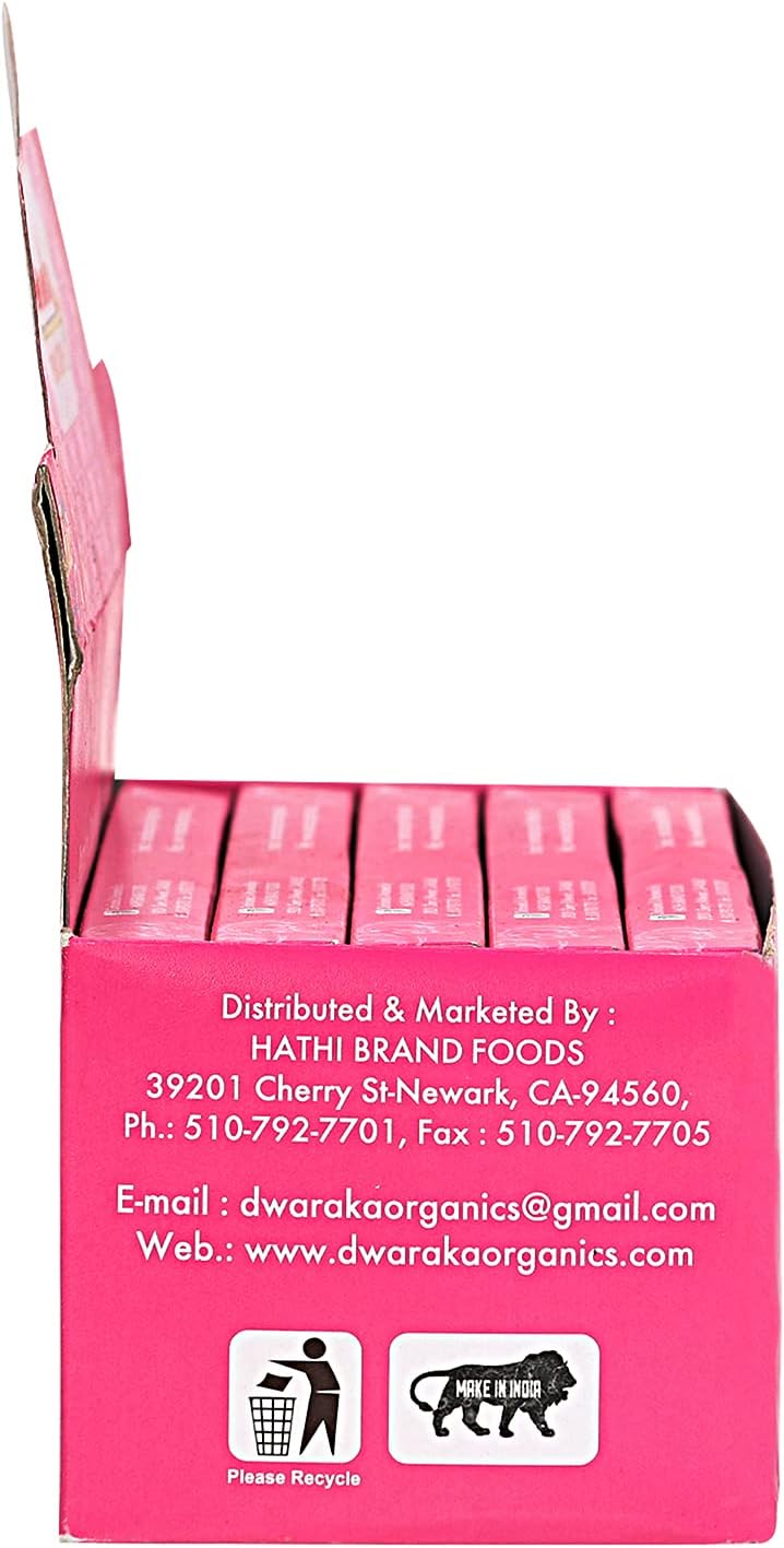 Dwaraka - Incense Sticks - Rose, 100 Sticks, All Natural, Chemical Free