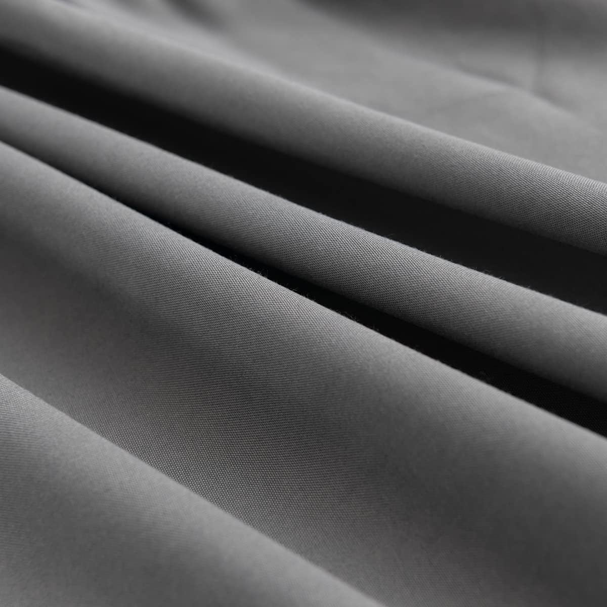 Grey Bed Skirt Full Size Ruffled Bed Skirt with Split Corners, Full Bed Skirt 12 Inch Drop, Full Size Bed Skirt Grey for Ruffled Bed Skirt with Split Corners, Bed Skirt Full Size