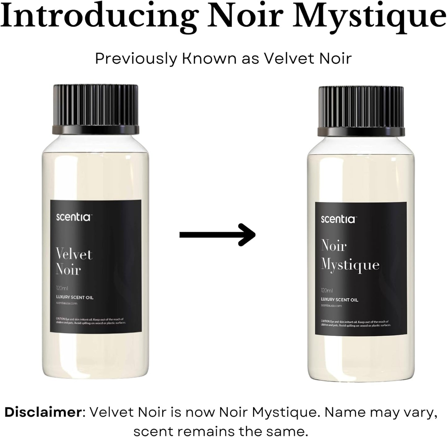 Hotel Diffuser Oil Inspired by 5-Star Hotel Scent-50 mL 1.69 fl oz-Essential Oil Blend Rose, Lemon and Musk Notes for Aromatherapy Ultrasonic & Cold Diffusers-Noir Mystique, Thanksgiving Gift