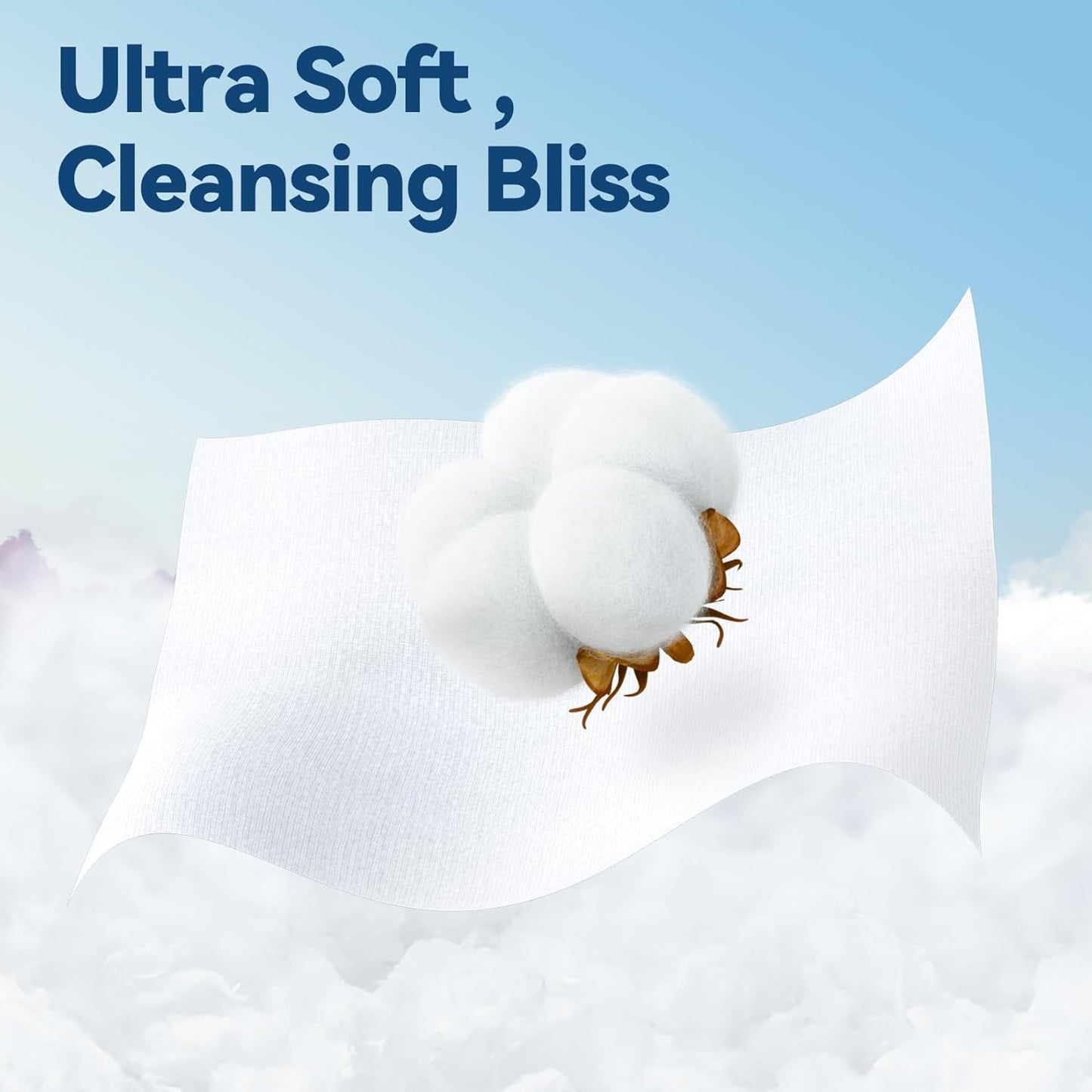 Winner Soft Face Towels, 100% USDA Biobased Facial Towels, 6 Packs per Case, 6 Bags per Pack (36 Bags Total)