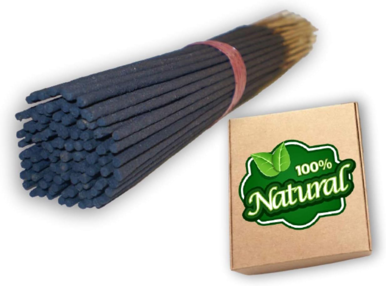 Yajna-Nag-Champa-Incense-Sticks 100%-Natural-Handmade-Hand-Dipped-Incense-Sticks Organic-Chemicals-Free For-Purification-Relaxation-Positivity-Yoga-Meditation The-Best-Woods-Scent (100 Sticks (150GM))