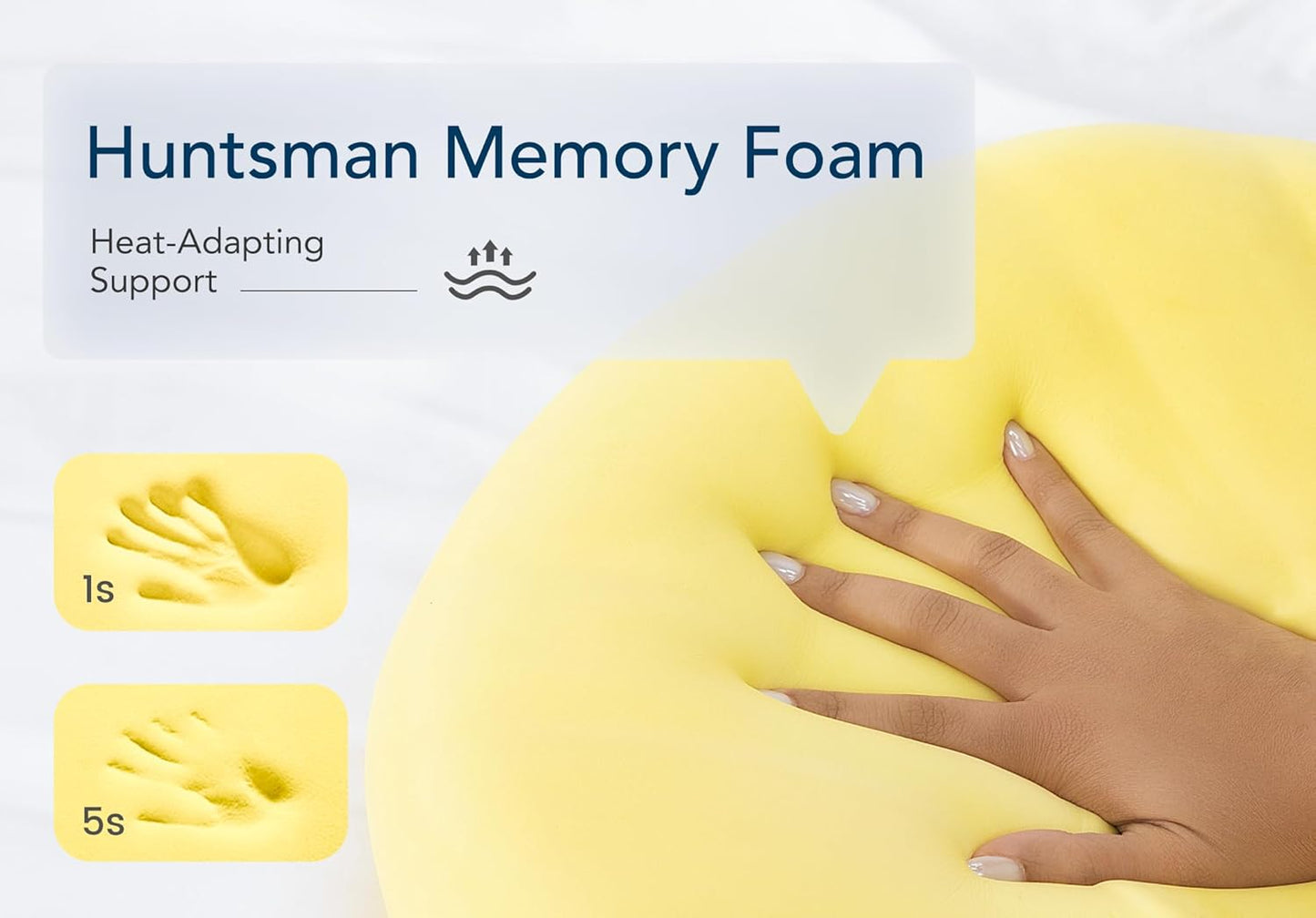 Pregnancy Pillow for Sleeping Memory Foam Maternity Pillow for Side Sleepers, Adjustable Travel Wedge Pillow Support for Back, Belly, and HIPS for Pregnant Women,Cooling Silk Blue