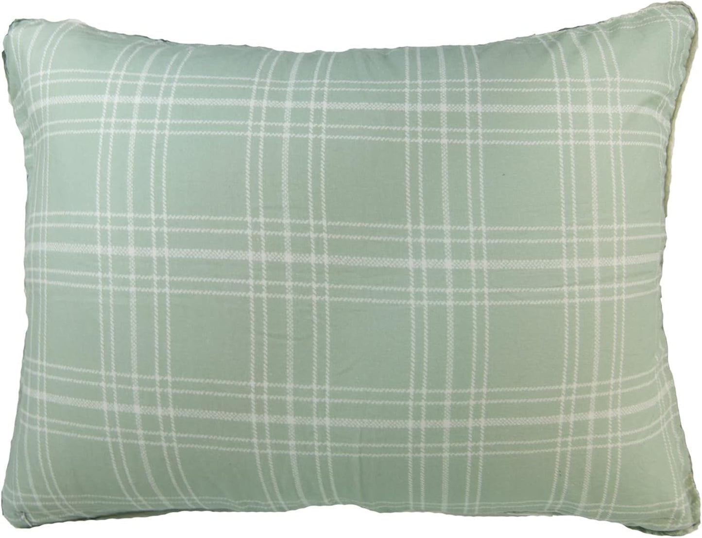 Donna Sharp King Bedding Set - 3 Piece - Botanical Quilt Set with Quilt and Two Pillow Shams - Cotton - Machine Washable