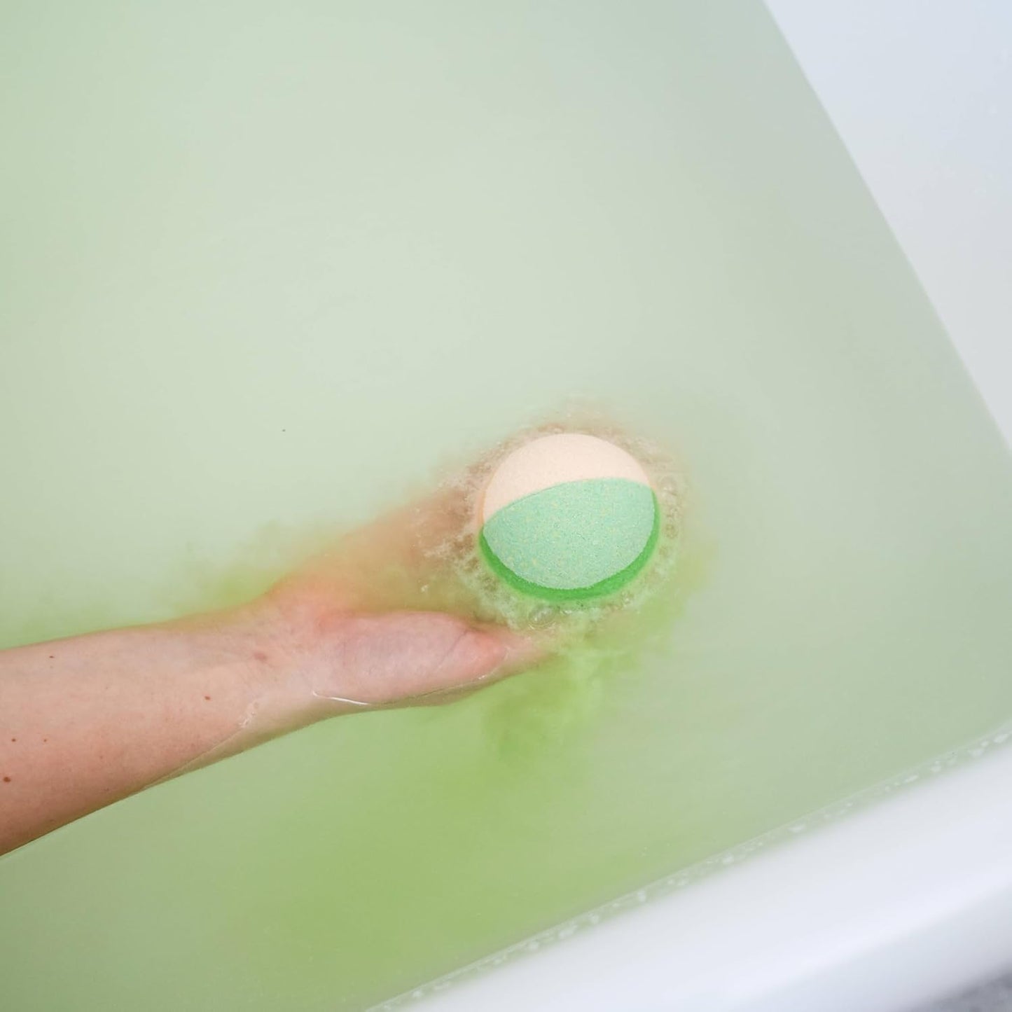 ANIHANA Bath Bombs with Coconut Oil, Paraben Free, Hand-Crafted Luxury Fizzers, Refreshing Grapefruit & Lime Scent, 6.3 oz Each, 3 Pack