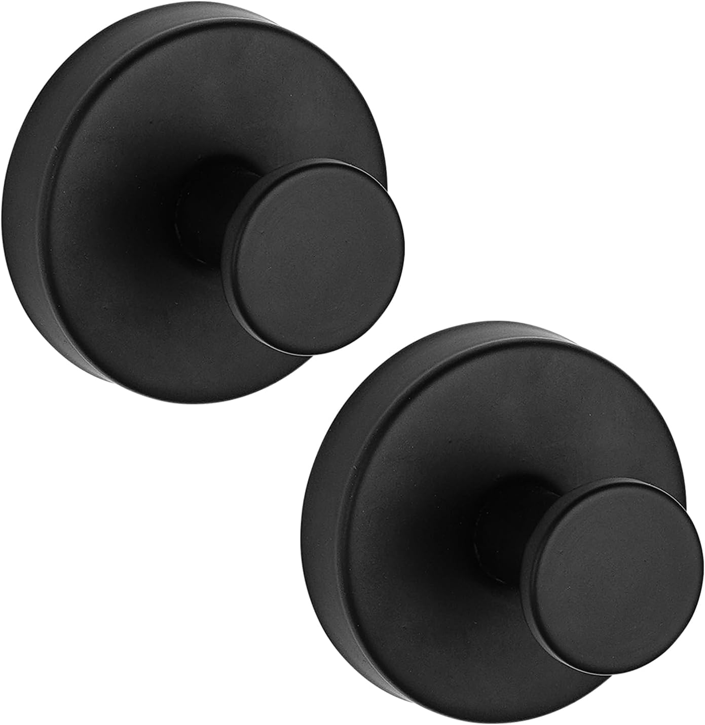 2 Pack Suction Cup Hooks for Shower, Suction Cup Towel Hooks for Bathrooms,Adhesive Wall Hook, SUS304 Waterproof Stainless Steel Hooks for Bathroom, Bedroom, Kitchen, Hotel and Office