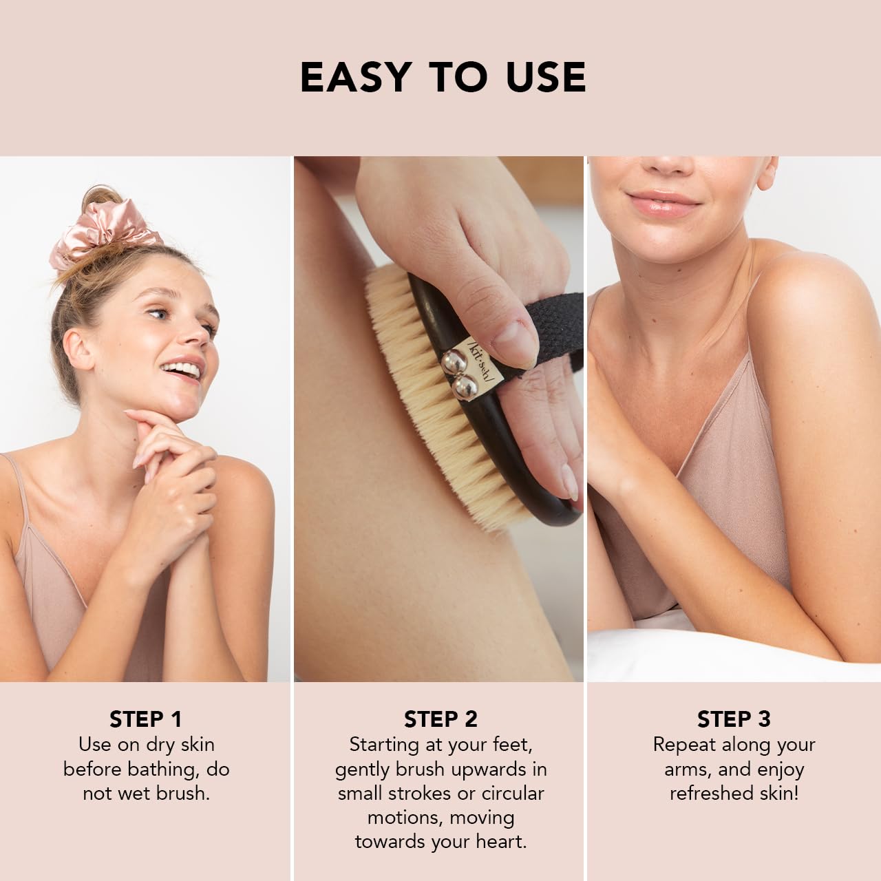 Kitsch Dry Brushing Body Brush & Shea Butter Exfoliating Bar Soap with Discount
