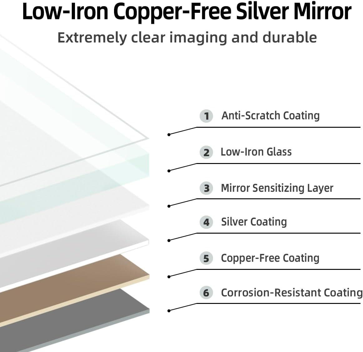 40"L x 30"W Arched LED Bathroom Mirror, Brushed Gold Frame, Backlit Vanity Mirror with Lights, Wall Mounted Lighted Mirror, Dimmable 3-Color Shatter-Proof Arch Smart Mirror, UL-Listed, CRI≥93