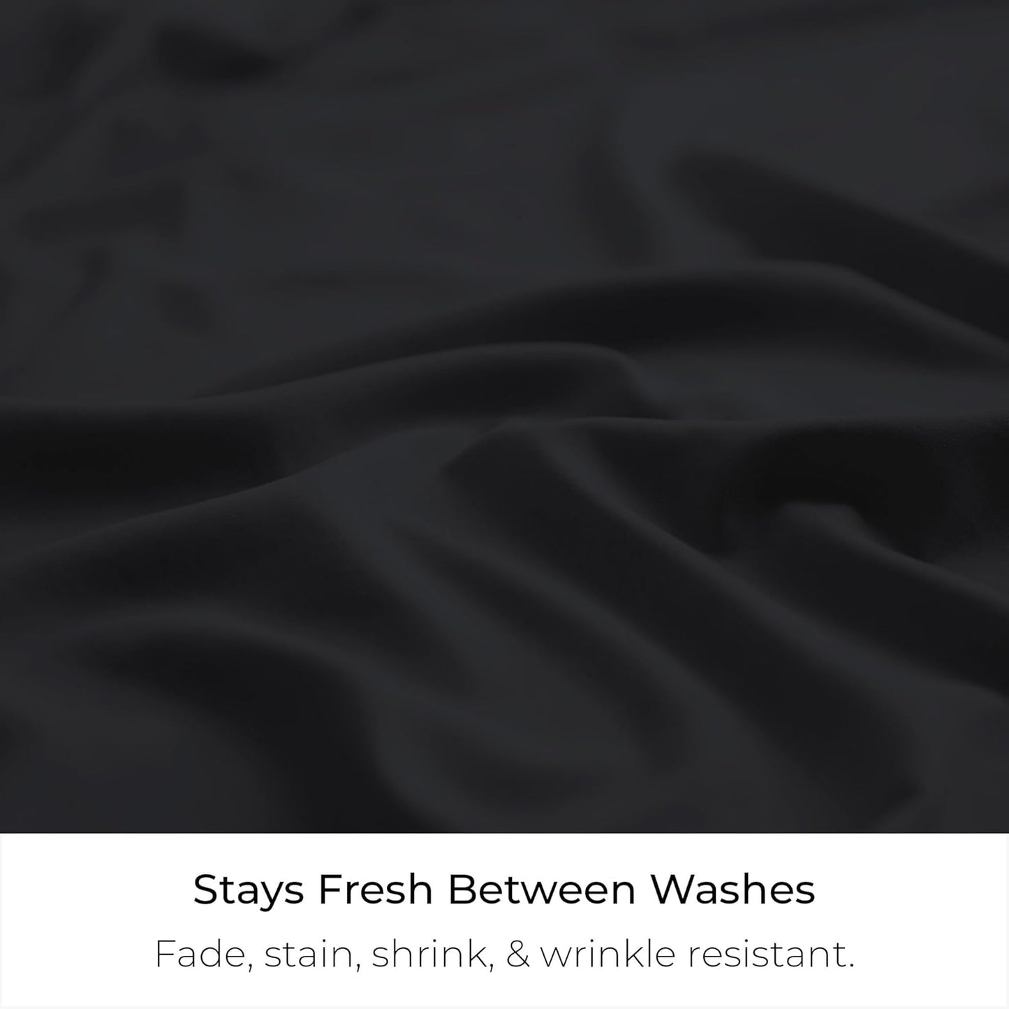 Mellanni Bed Skirt Full Size - Bed Skirting - 15-Inch Tailored Drop Pleated Dust Ruffle - Hotel Luxury Bedding - Wrinkle, Fade, Stain Resistant - 1 Bedskirt (Full, Black)