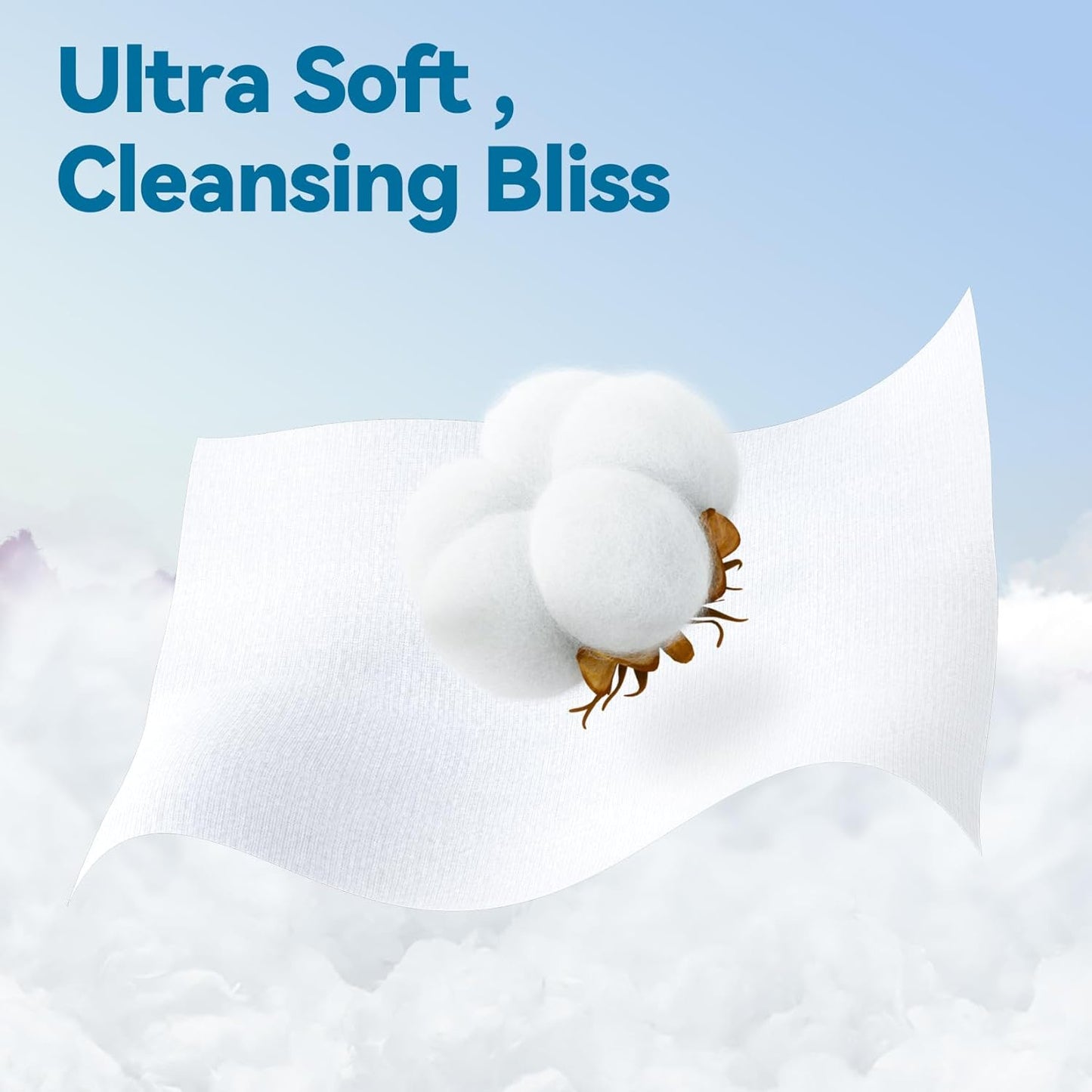 Winner Cotton Face Towels, 100% USDA Biobased Facial Towelettes, Disposable Face Towel XL, Odor-Free, Ultra Soft Makeup Remover Wipes for Sensitive Skin, Biodegradable, 100 Ct, Pack of 1