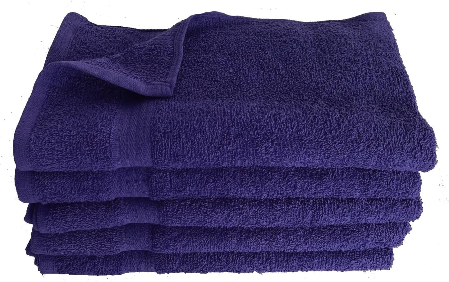 Towel Supercenter 16X27 Salon Hand Towels Colors (36Pack, 60Pack, 120Pack) 100 Percent Cotton for Hair Salons, Nail Salons, Tanning Salons, Bathroom from Towelsupercenter (Navy Blue, 36)
