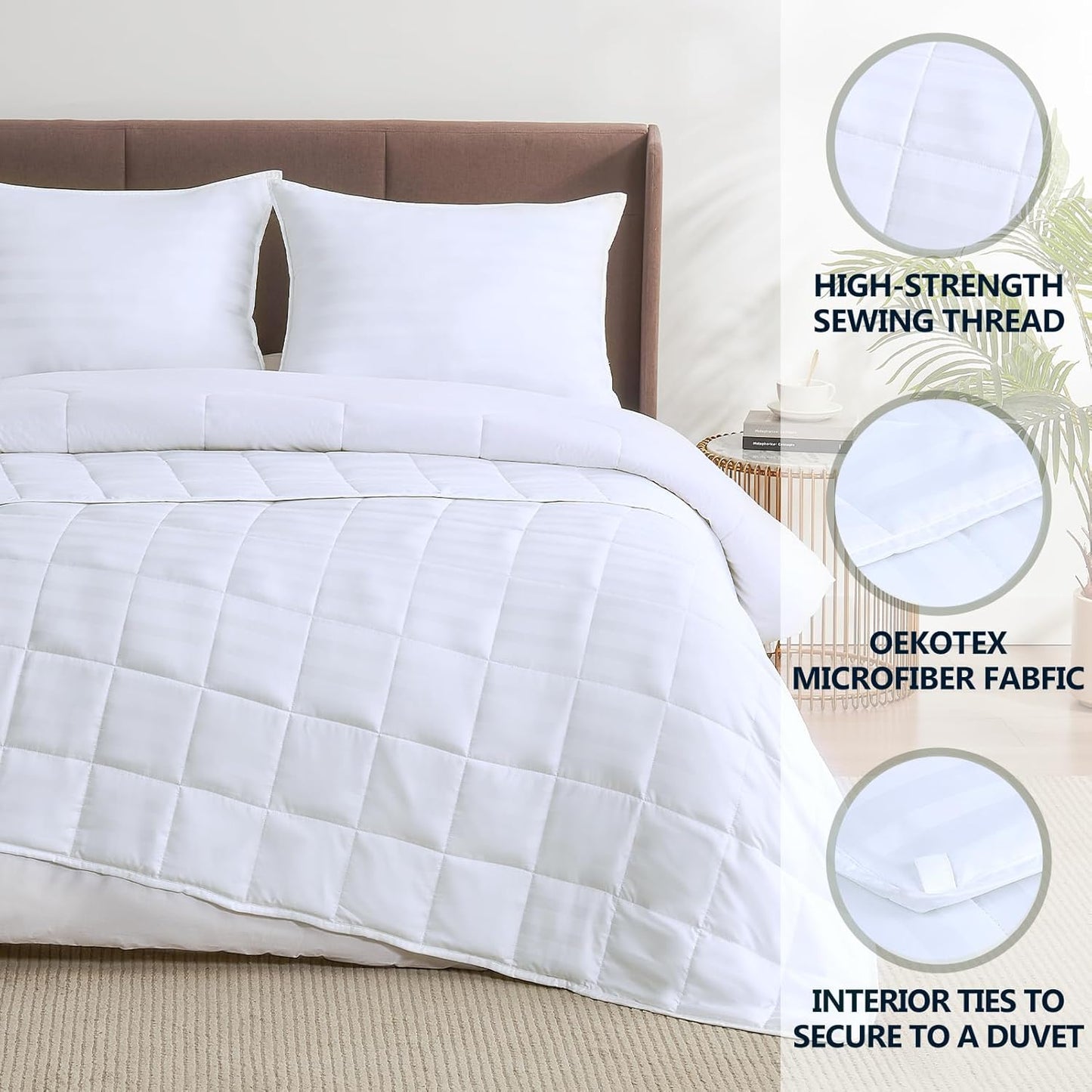 Weighted Blanket Kids (36"x48" 3lbs),Ultra Soft and Cozy Cooling Weighted Blanket Kids,Heavy Blanket with Machine Washable Soft Blanket, Ivory