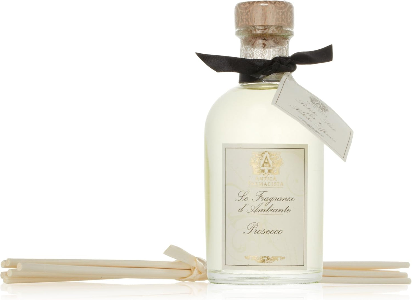 Antica Farmacista Home Ambiance Diffuser - Long-Lasting Reed Scent Diffuser - Luxury Room Freshener Gift - Prosecco, 3.4 fl oz