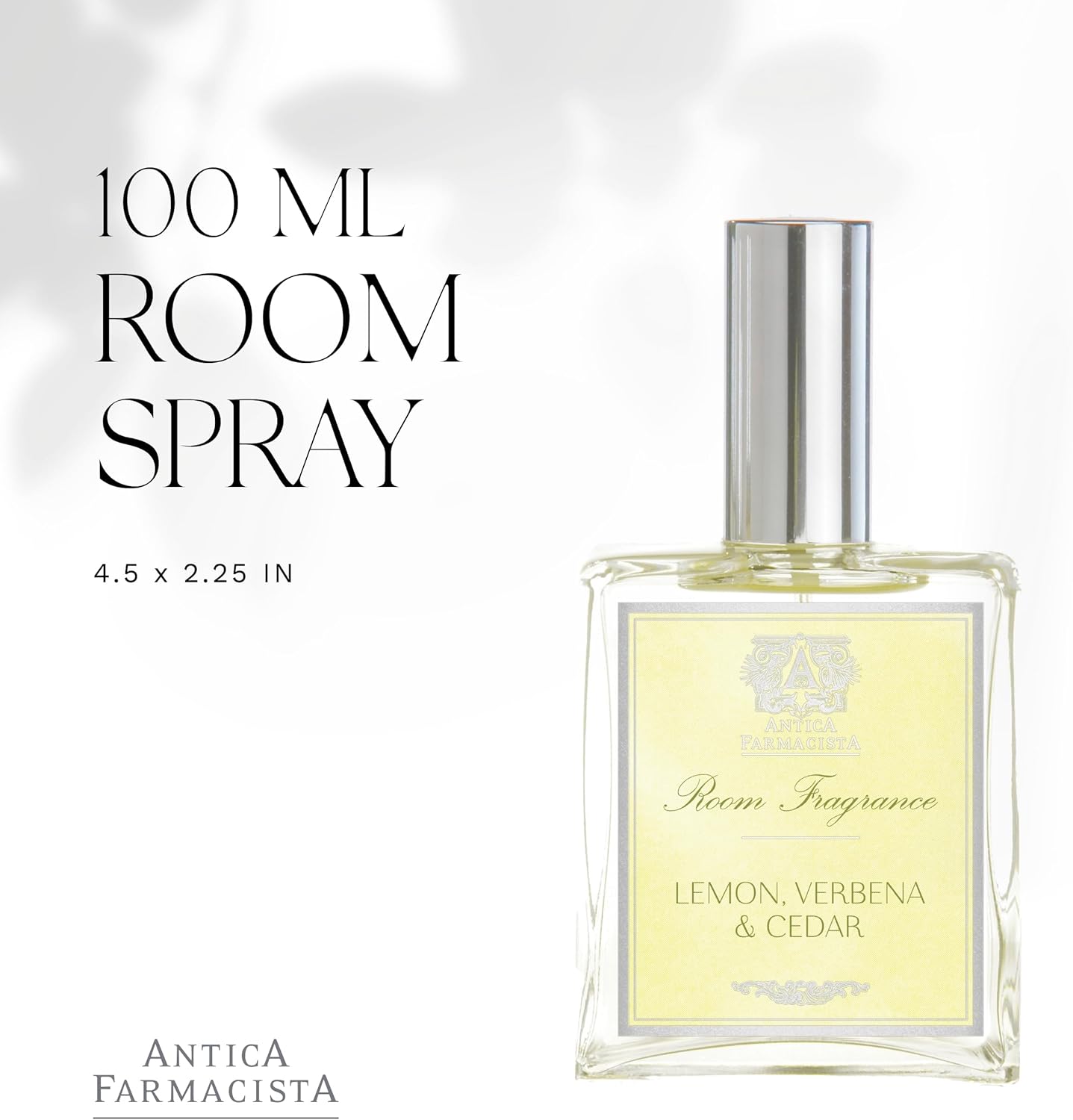 Antica Farmacista Room Spray - Lemon, Verbena and Cedar, 3.4 Fl Oz (Pack of 1)