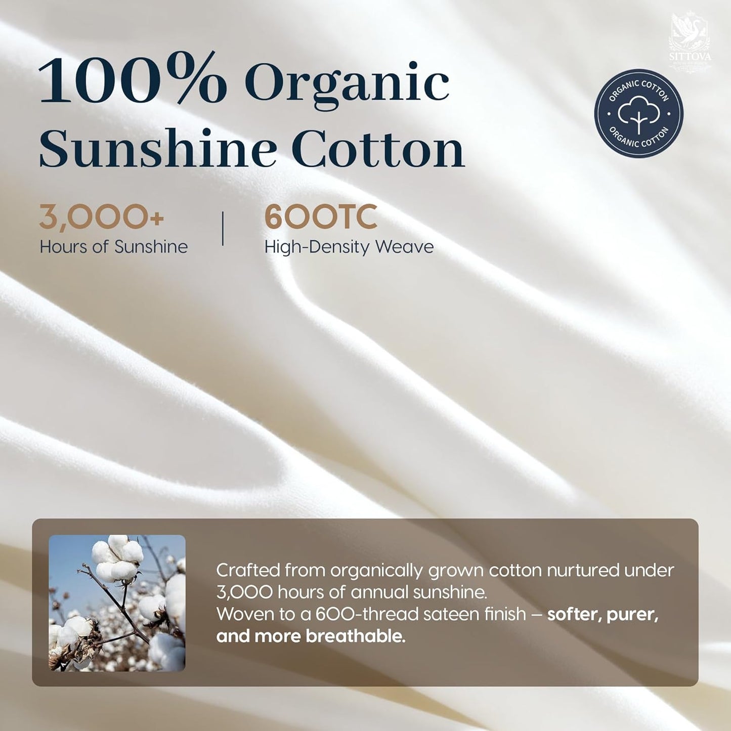 Goose Down Fiber Comforter Twin Size – All-Season Hotel Quality Duvet Insert, High Fill Power, Ultra Soft 100% Cotton, Box-Stitched, Breathable, Luxurious White Bedding,90"x 68"