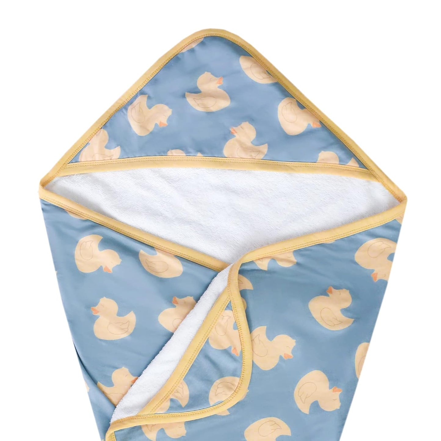 Copper Pearl Hooded Bath Towels Premium Knit/Terry Cloth Baby Towels with Hood, Pockets, and Cool Designs - Great to Gift and Make Bath Time Fun - Baby Bath Towel, Ducky