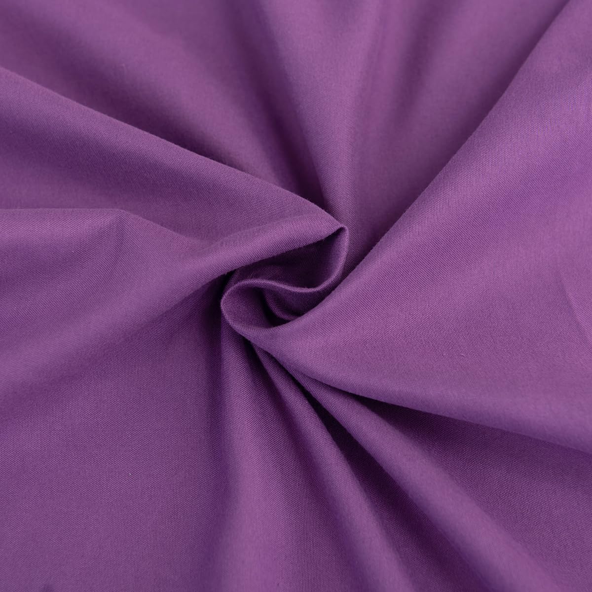 Bed Skirt Queen Size Ruffled Bed Skirt with Split Corners, 16 Inch Drop Dust Ruffle Bed Skirts with Platform, Grape