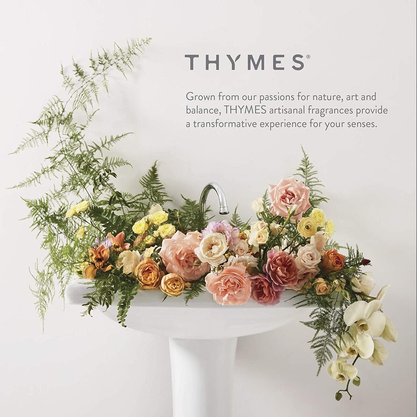 Thymes Home Fragrance Mist – Room Air Fresheners for Home Long Lasting – Air Freshener Spray – Scented Room Spray with Notes of Velvety Lavender, Rosewood, Clary Sage, & Earthy Violet (Lavender, 3 oz)