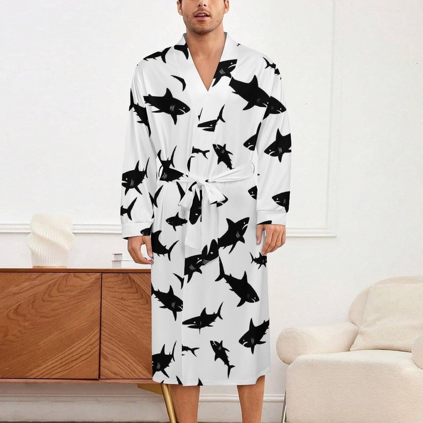 Soft Robes for Women Lightweight Kimono Bathrobe Full-Length Loungewear