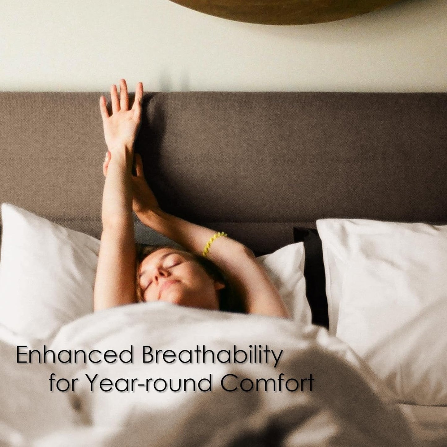 EP Mode Light Weight Wool Comforter for Summer, Purely Natural Duvet Insert, 100% Australian Wool Filling (150GSM, Size Queen)