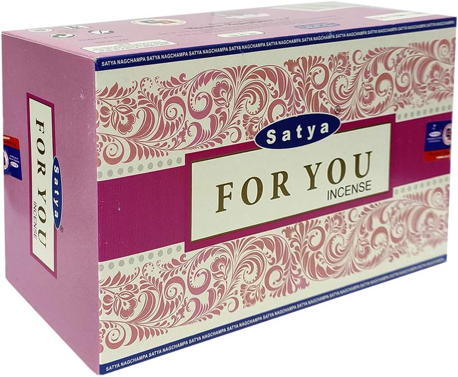for You Incense Sticks and Incense Stick Holder Bundle Insence Insense Satya Incense