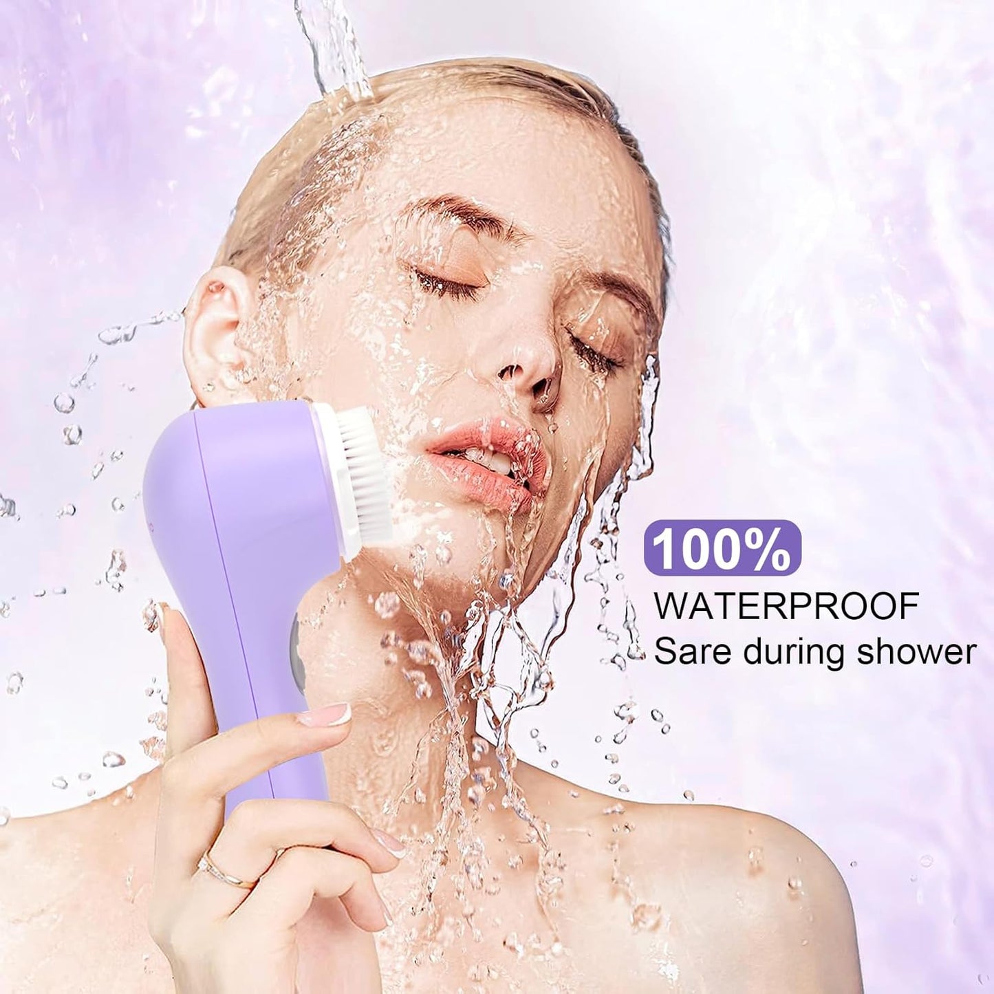 Clarisonic Mia 2 Acoustic Wave Facial Skin Facial Cleansing Brush (Lavender)