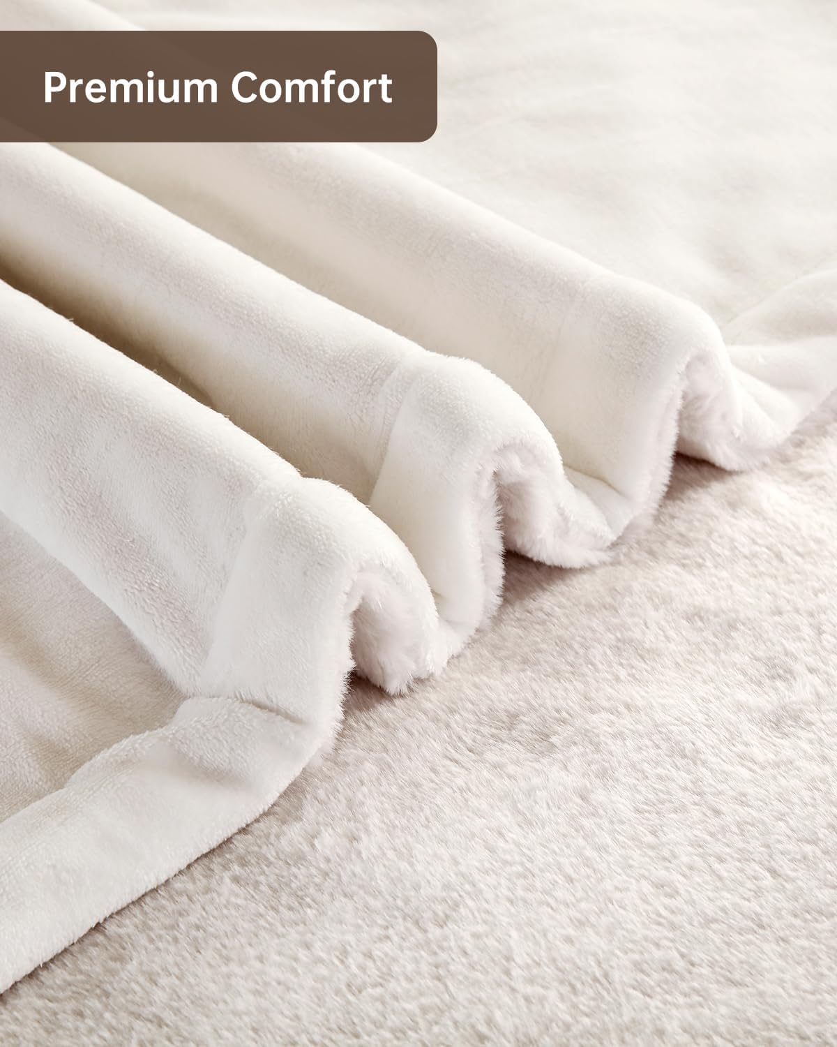 Electric Heated Blanket Throw Size, Washable Blanket Warmer for Home for Adults, Fast Heating Super Cozy Soft Fabric, 50" x 60", 9 Heat Levels, 1-9H Auto-Off, ETL Certified, Pink White